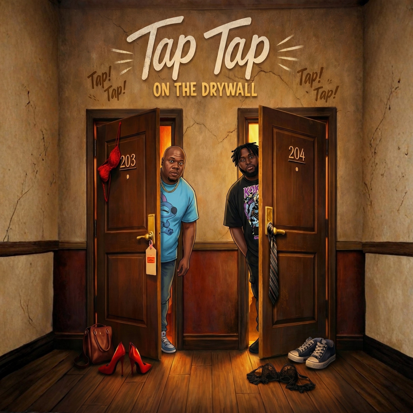 Pop Vinci - Tap Tap ft. J.V. Danny Album Cover